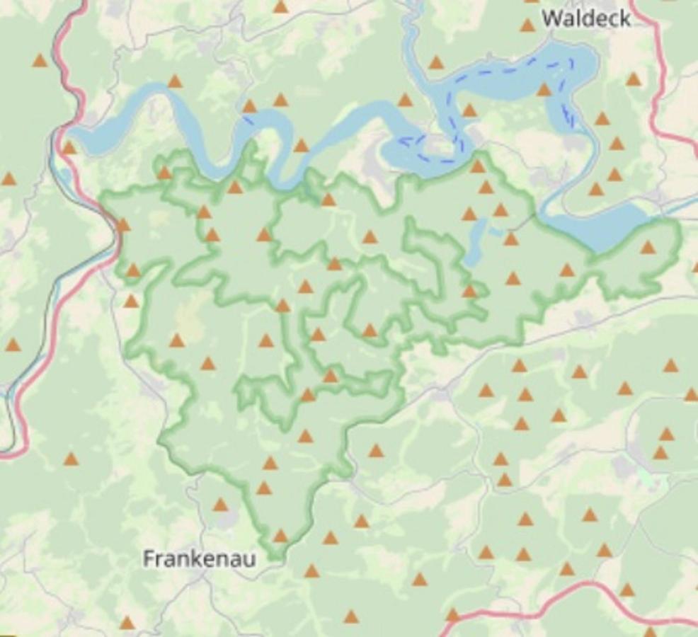 Frankenau Fewo Kellerwald Екстериор снимка